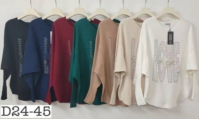 Bluzki damskie Roz Standard, Mix Kolor Paczka 10 szt